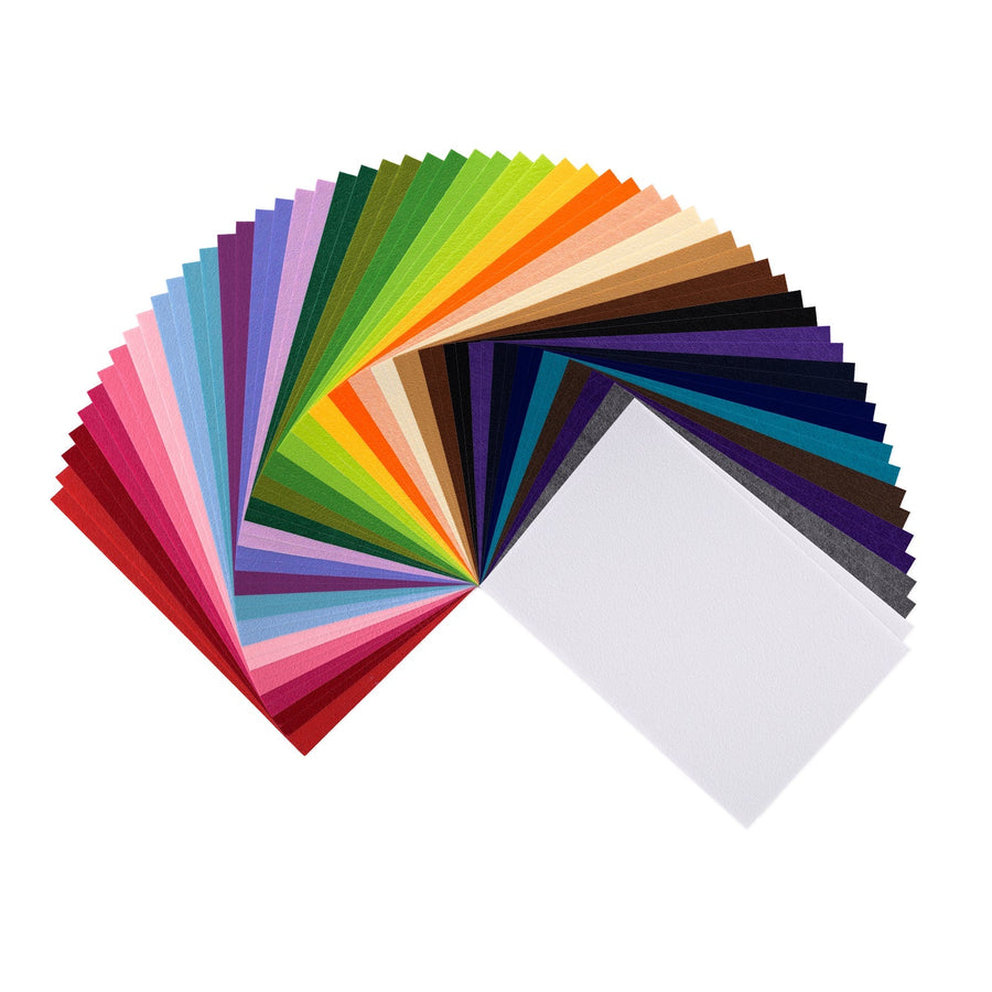 Vaessen Creative • Vilt Multipack 1mm A4 Assorti 60x