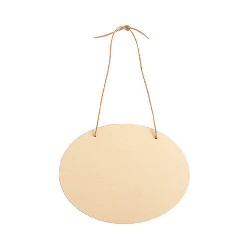 Houten deurhanger voor sublimatie - afbeelding 1