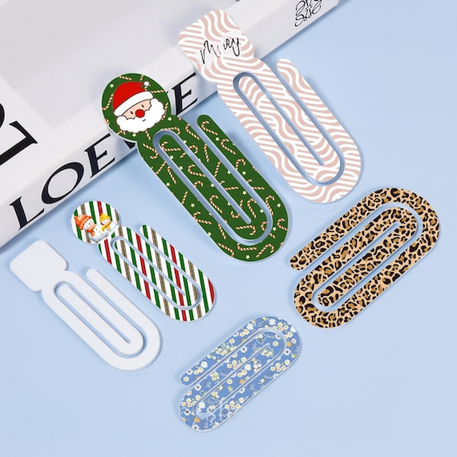 Paperclip 100 x 50 mm voor Sublimatie – Metaal (incl. bedrukbaar plaatje)