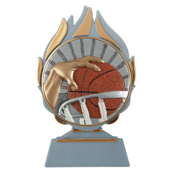Basketbal Beker met Basketbal Speler – Sporttrofee (Geschikt voor sublimatie)