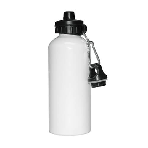 600 ml reisfles met twee doppen voor sublimatie - wit