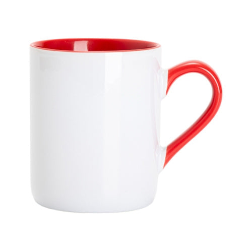 Sublimatie Duo color mok rood 325 ml