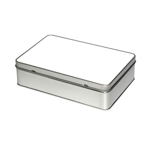 metalen doosje rechthoek voor sublimatie met aluminium plaat