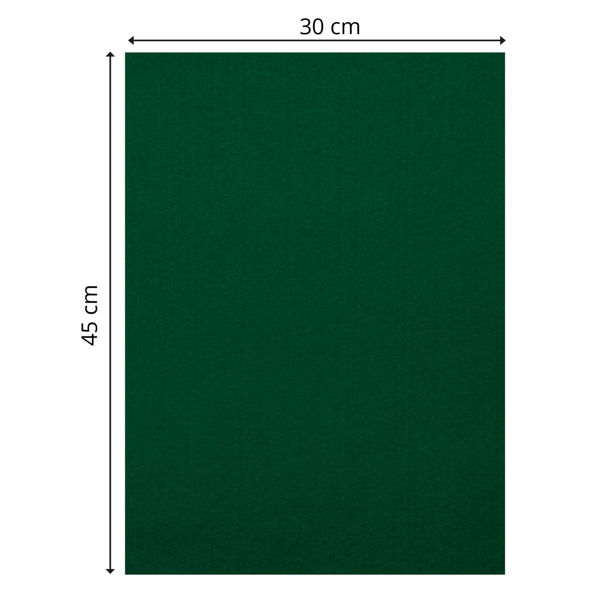 Vaessen Creative • Vilt 3,5mm 30x45cm donkergroen