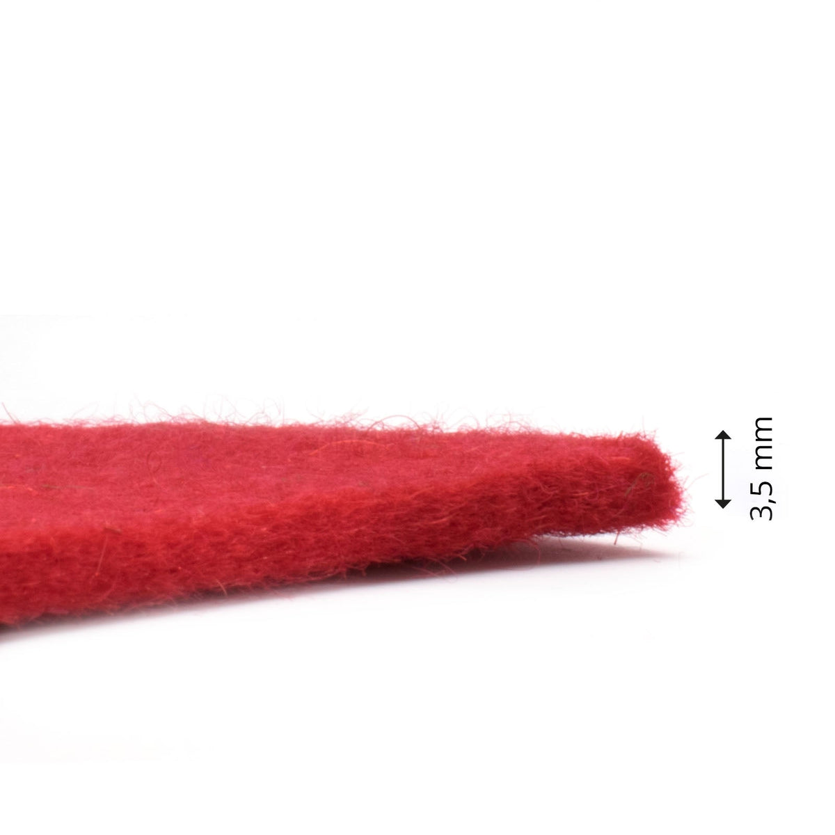 Vaessen Creative • Vilt 3,5mm 30x45cm Felrood