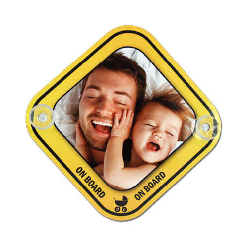 MDF bord met zuignappen (auto) voor sublimatie
