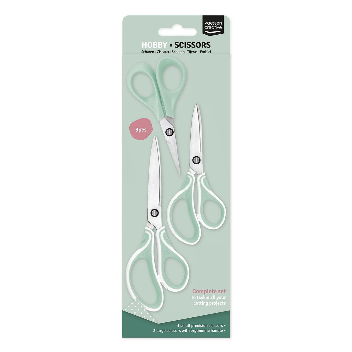 Vaessen Creative • Hobbyscharen Set 3st.
