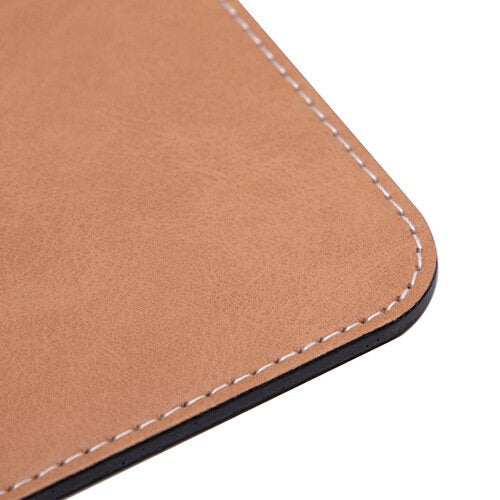 leren placemat 23x19 cm bruin voor sublimatie