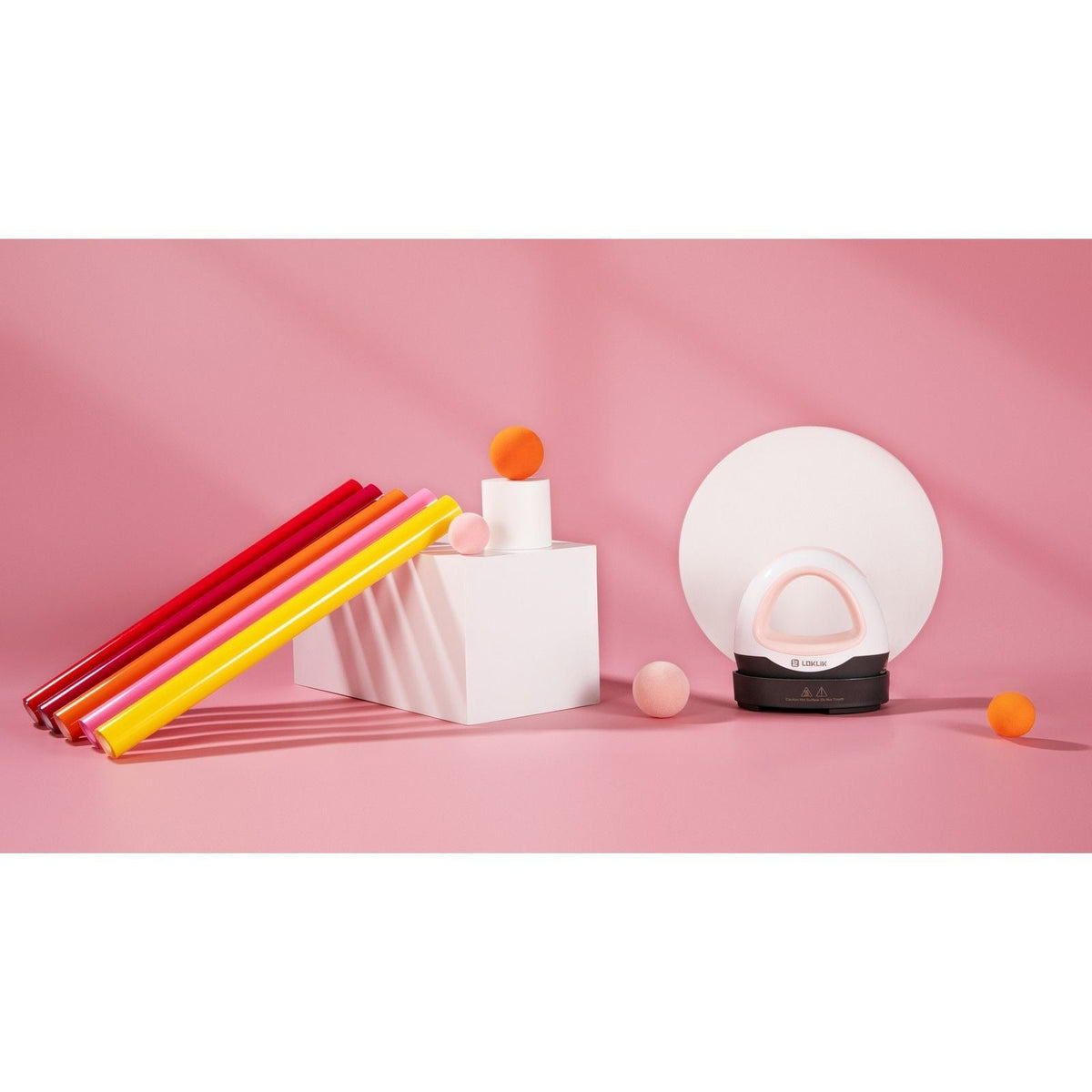 LOKLiK • Mini Heat Press Roze - afbeelding 5