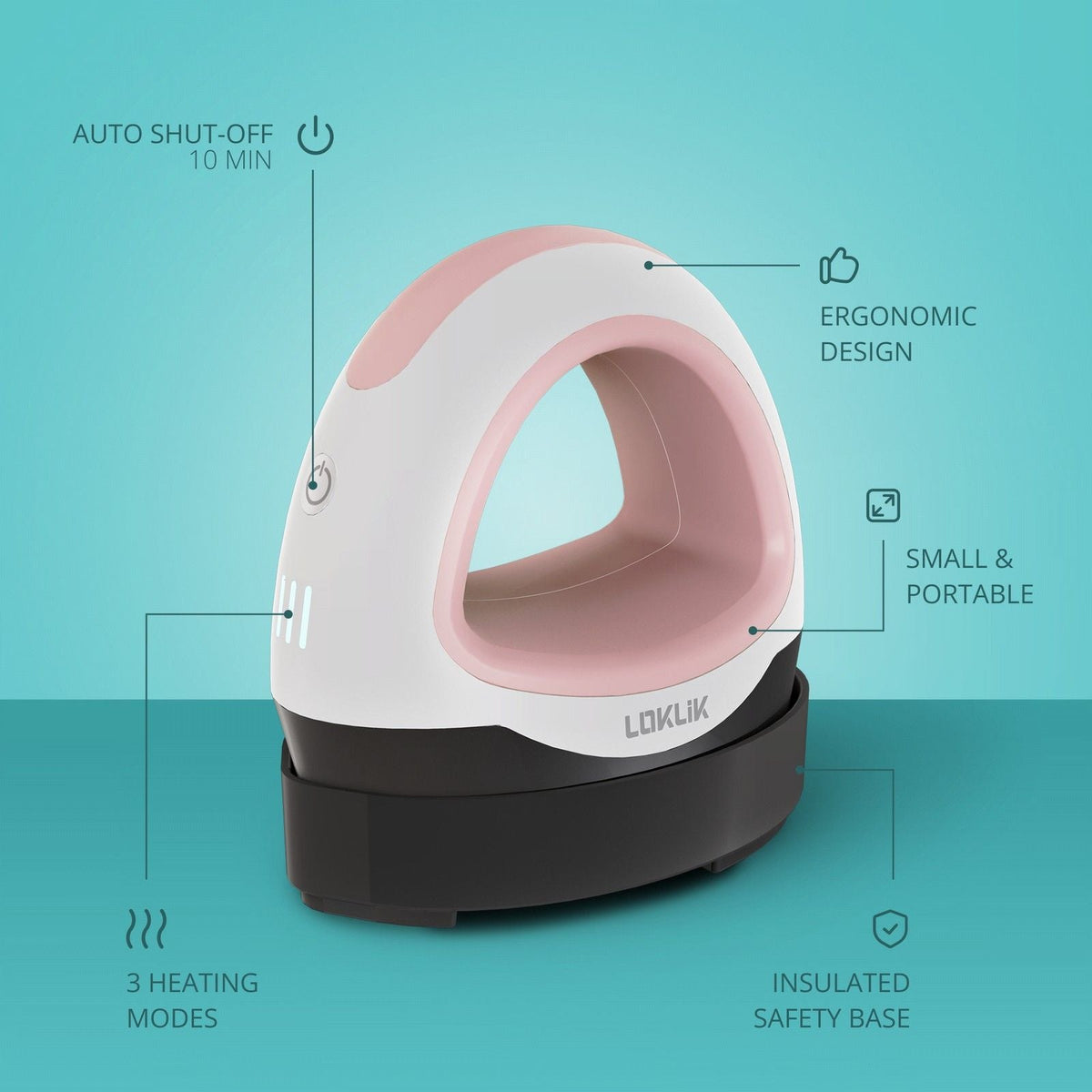 LOKLiK • Mini Heat Press Roze - afbeelding 6
