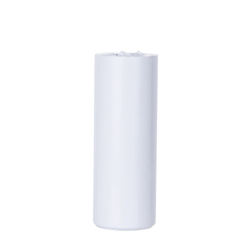 tumbler met krimpfolie voor oven proces